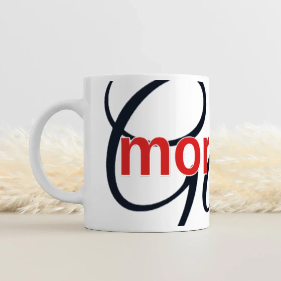 Good Morning Mug - Minimalist, lifestyle view