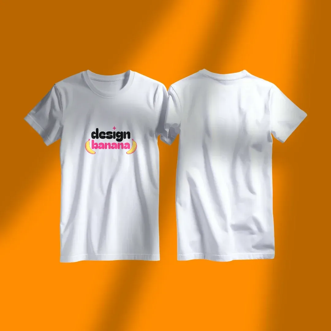 Design Banana Classic Tee - White, window light view