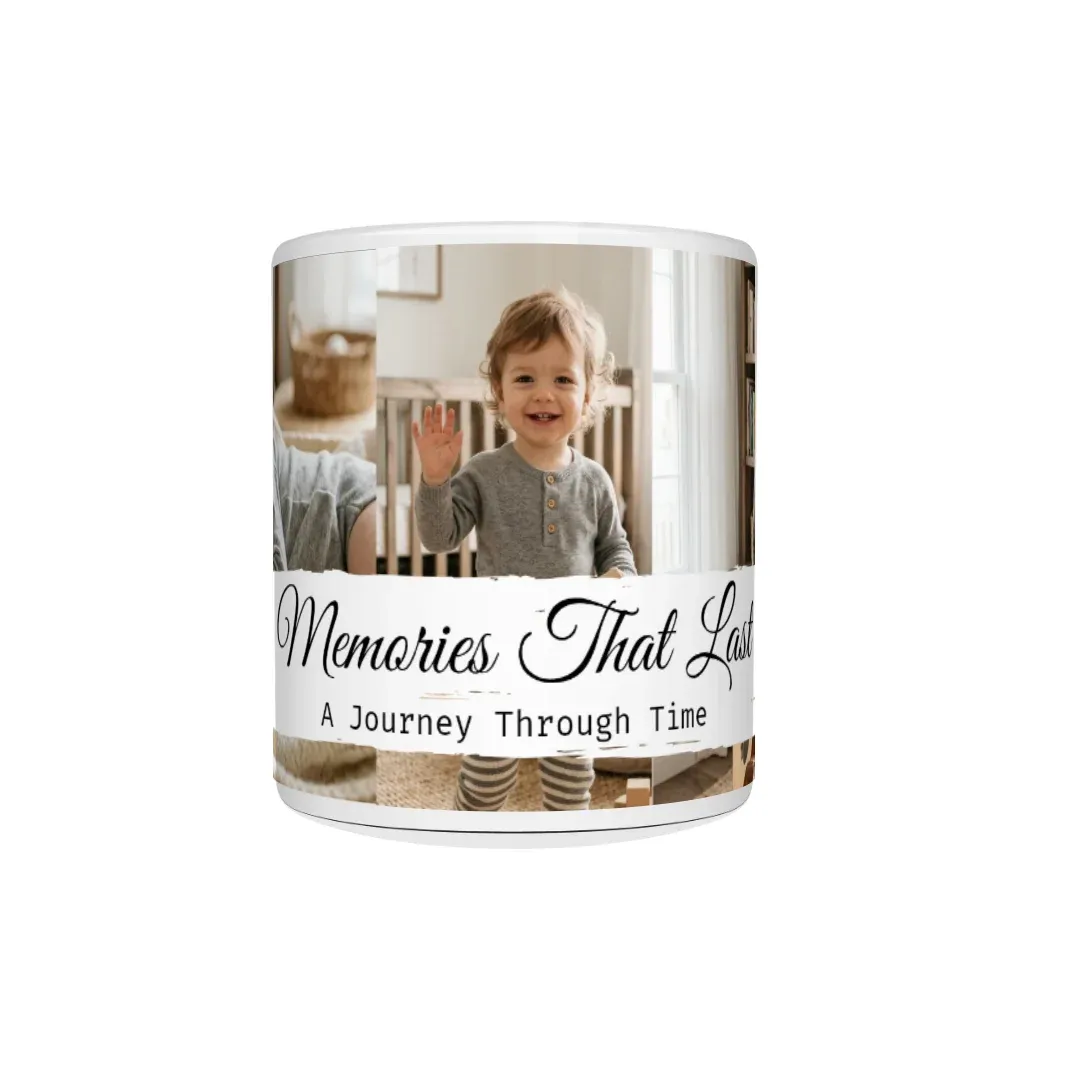 Journey Through Time - Photo Mug, front view